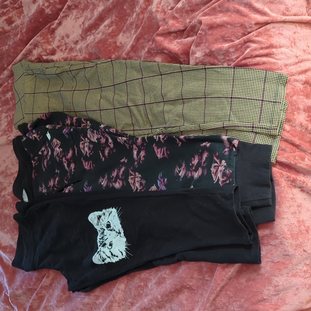 Three pairs of Torrid pants size 0